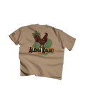 Aloha For Kauai - Kona Coffee Dyed Short Sleeve Crewneck T-Shirt